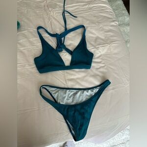 Bikini blue set